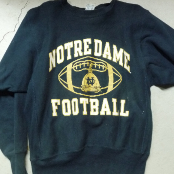 notre dame reverse weave
